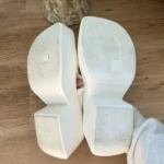 Thumbnail for White platform sandals