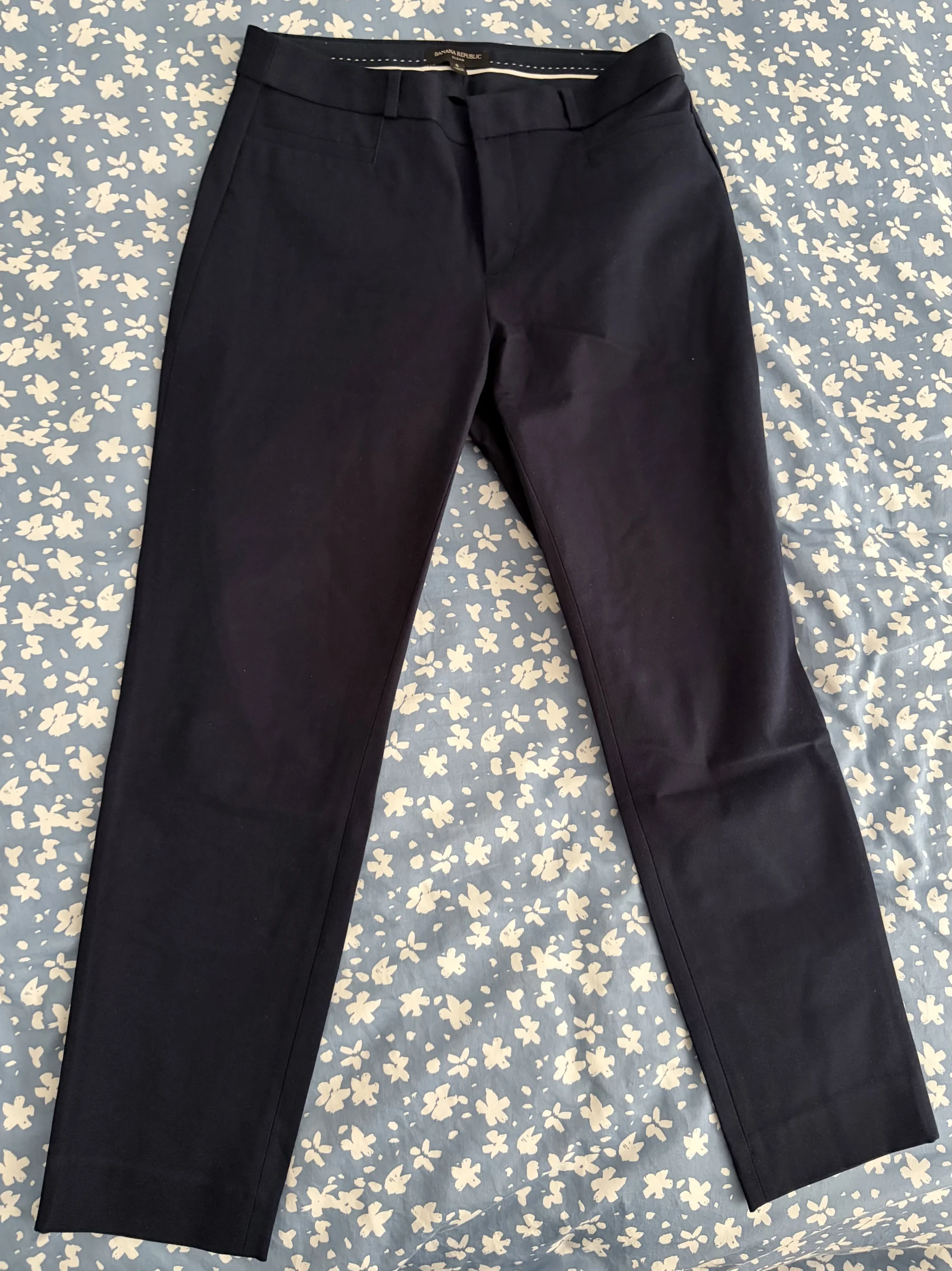 Sloan trousers in navy blue Banana Republic seconde main