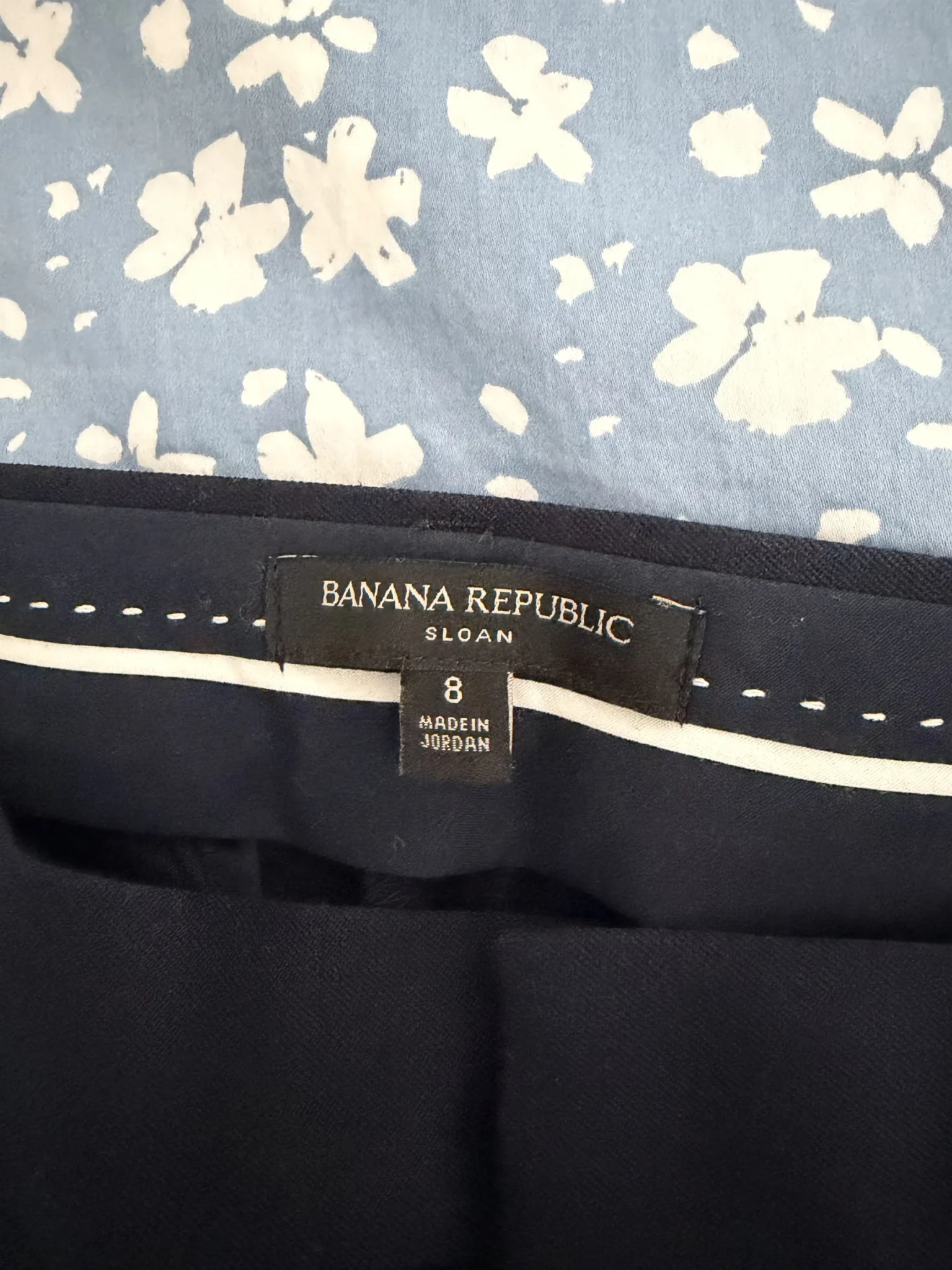 Image for Sloan trousers in navy blue