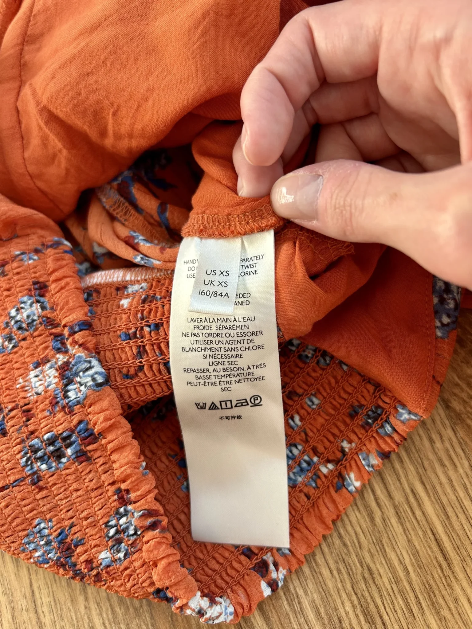 Image for Floral blouse with puffed sleeves