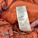 Thumbnail for Floral blouse with puffed sleeves