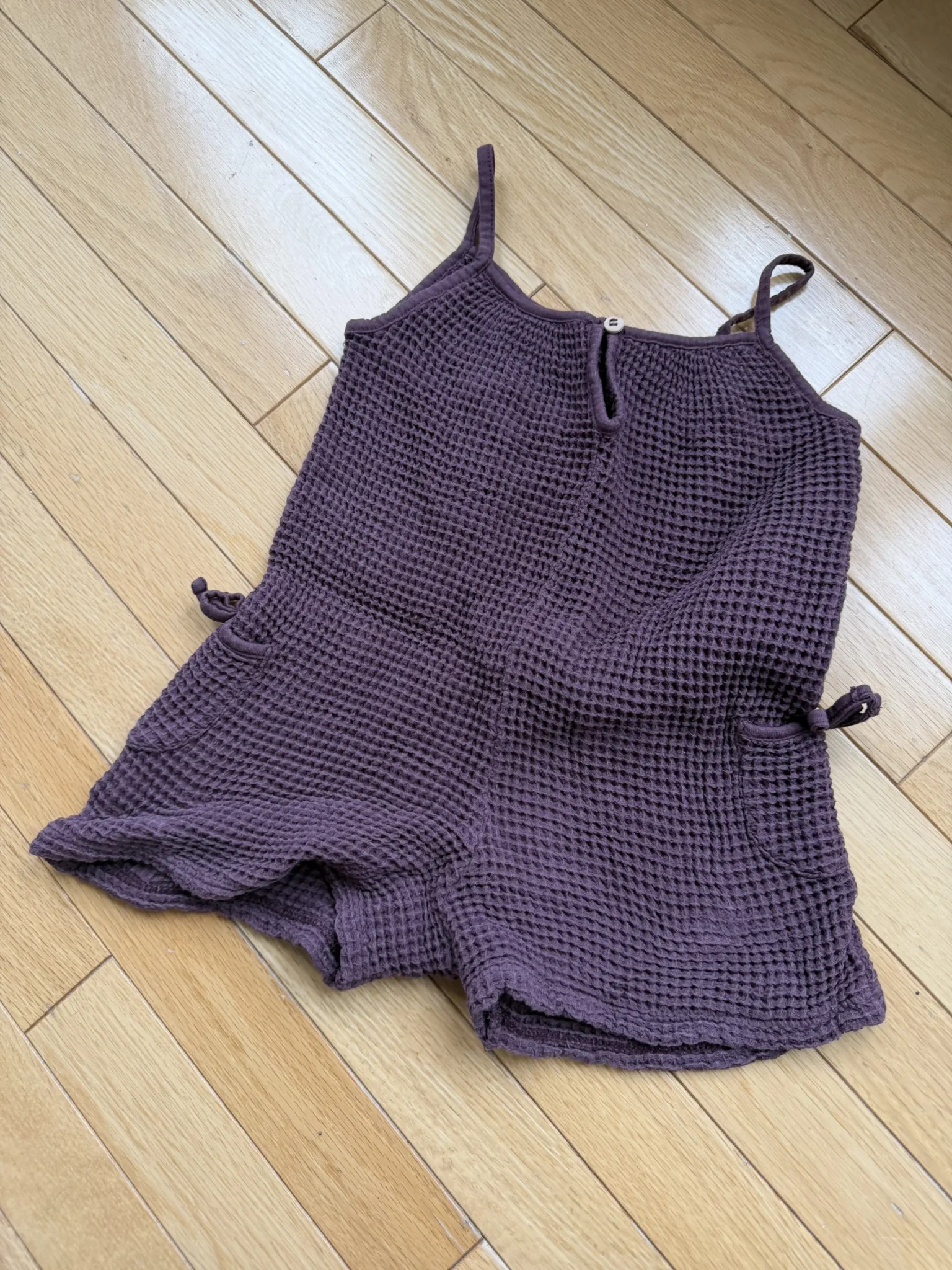 Image for Short embossed jumpsuit