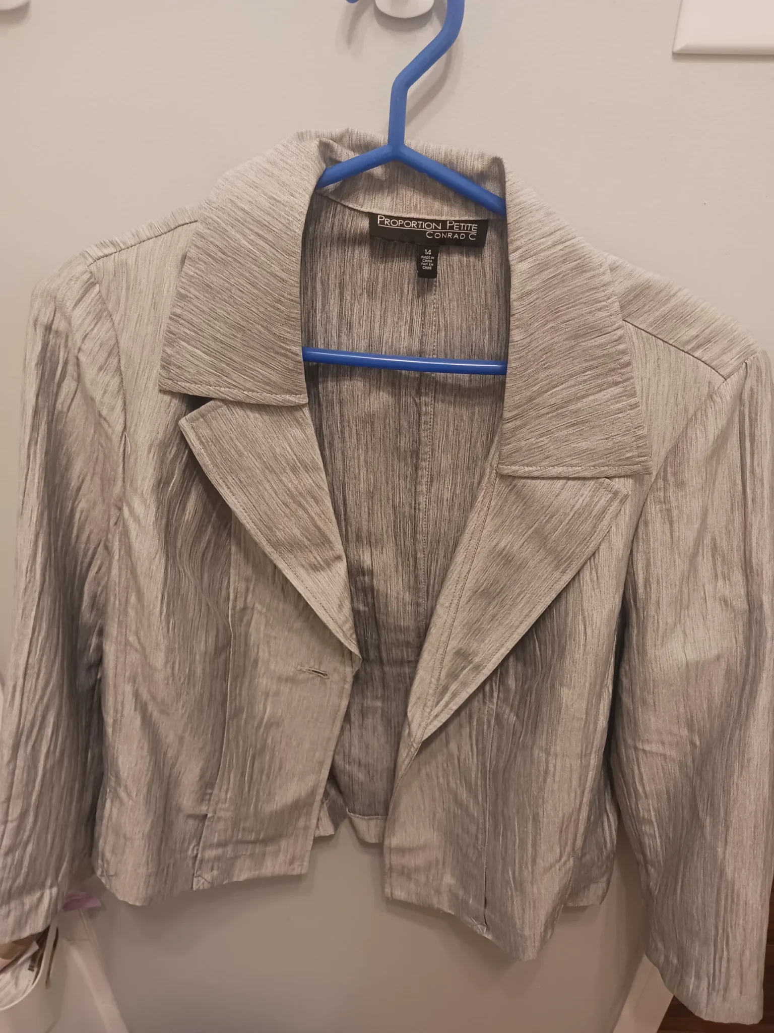 Image for Blazer from Laura, size 14, grey