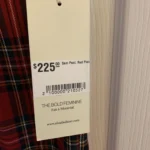 Thumbnail for Sam red checked trousers