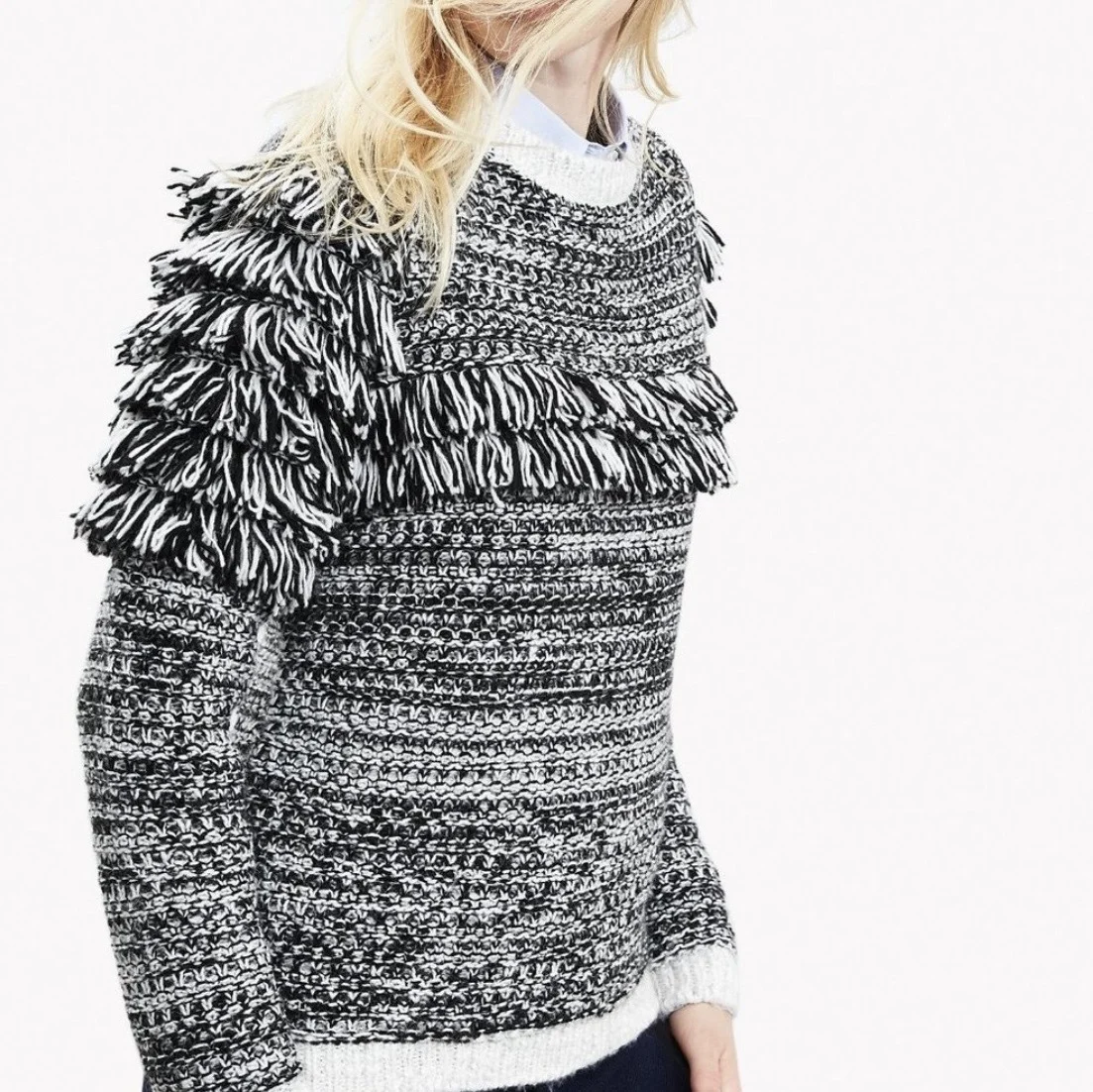 Boho fringed jumper Banana Republic seconde main