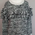 Thumbnail for Boho fringed jumper