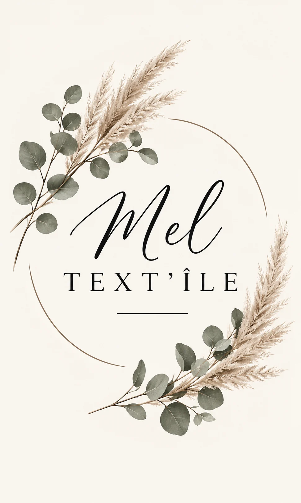 The store banner image for the store named Mel textîle.