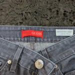 Thumbnail for Outfit – Size M – GUESS Sarah Fit 27 jeans + black lace camisole