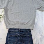 Thumbnail for Complete Outfit, Size M – NIKE Grey ‘Just Do It’ Quilted Cotton Top + GAP True Skinny Jeans, Size 30