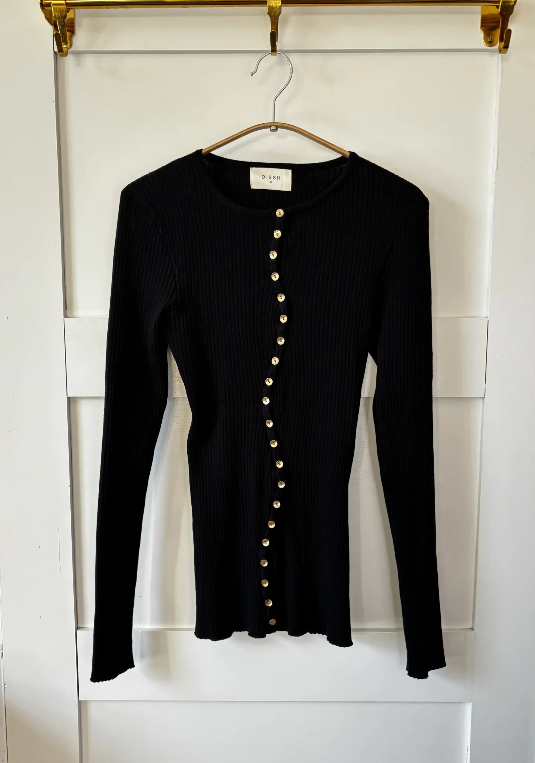 ♥️Black DISSH top *Other seconde main