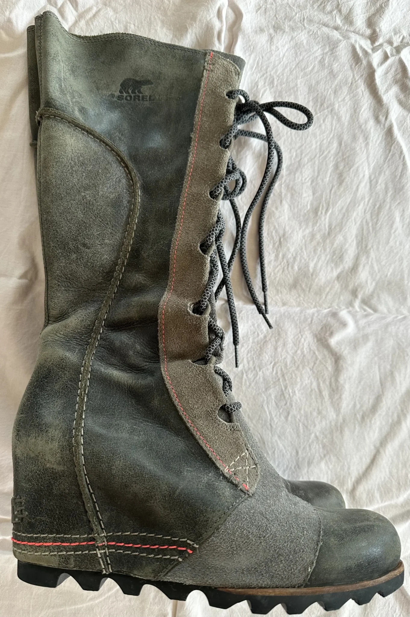 Image for Brand-new SOREL wedge-heeled boots