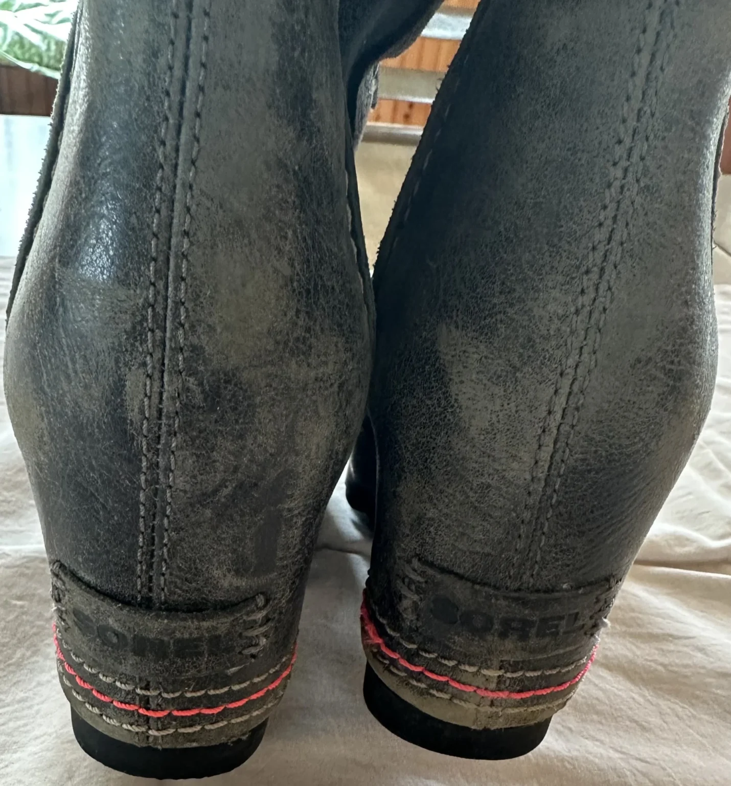Image for Brand-new SOREL wedge-heeled boots