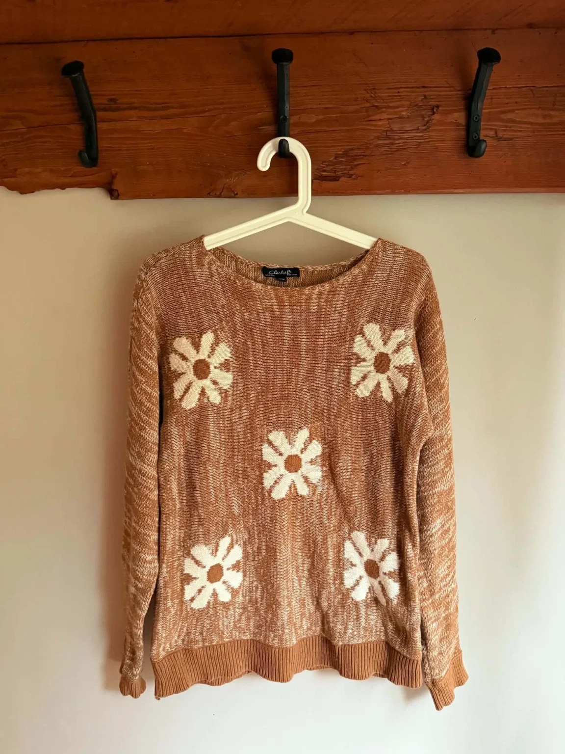 Featured image for Charlie B floral jumper – Medium