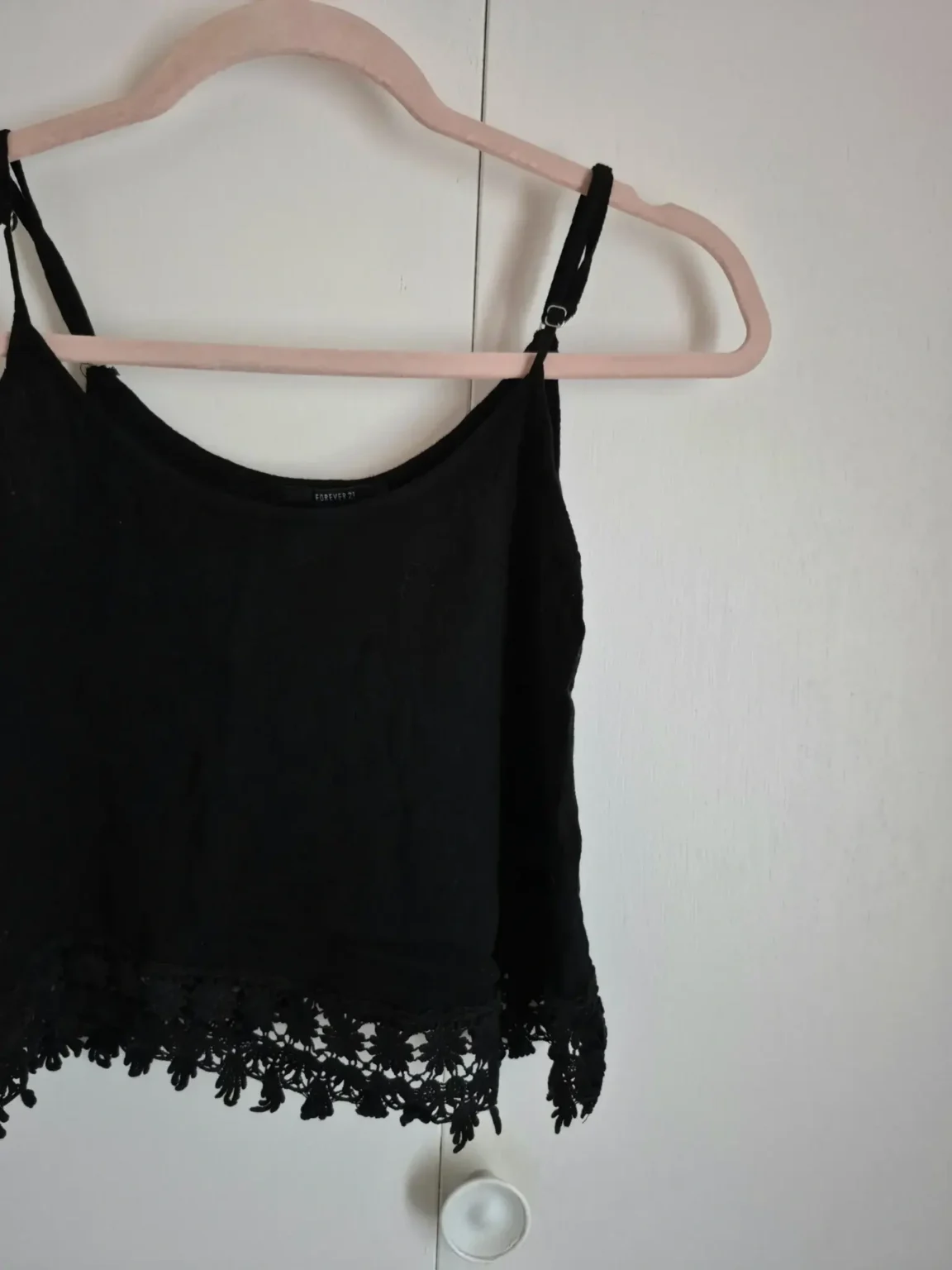 Image for Black camisole, size Small, Forever21