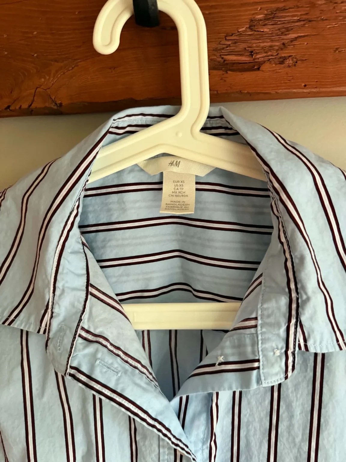 Image for H&M striped shirt – XS