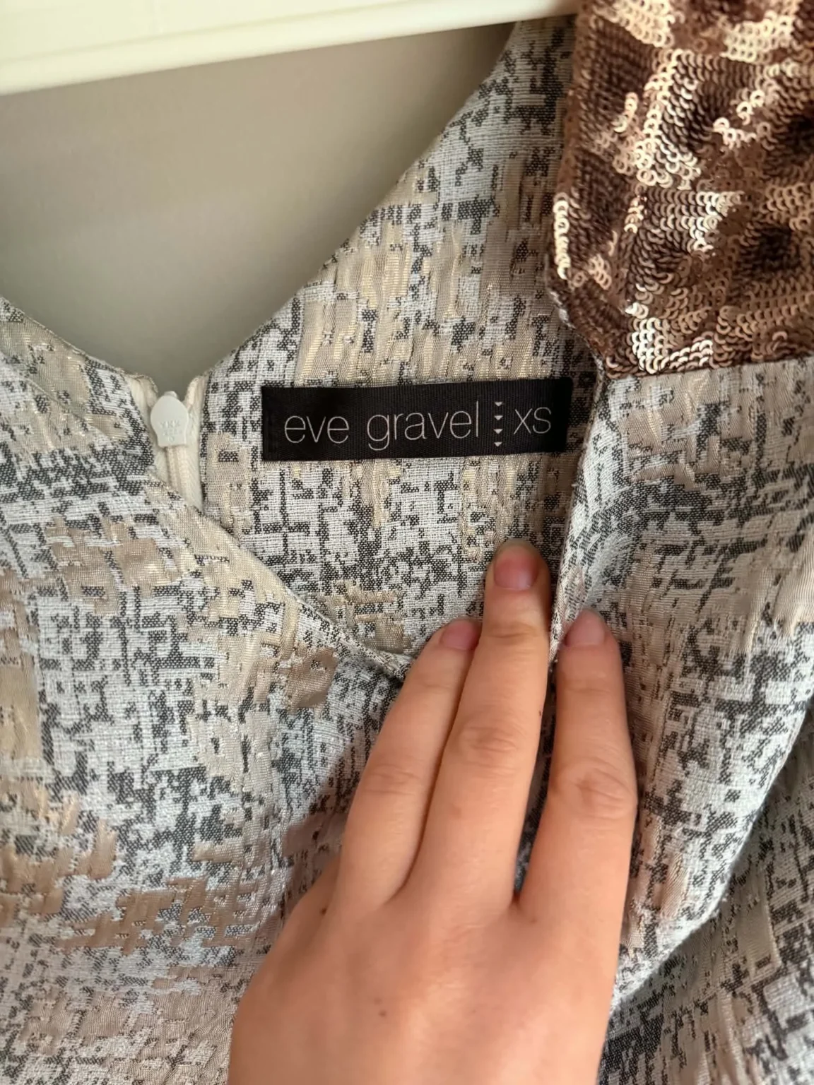 Image for Eve Gravel Dress – XS