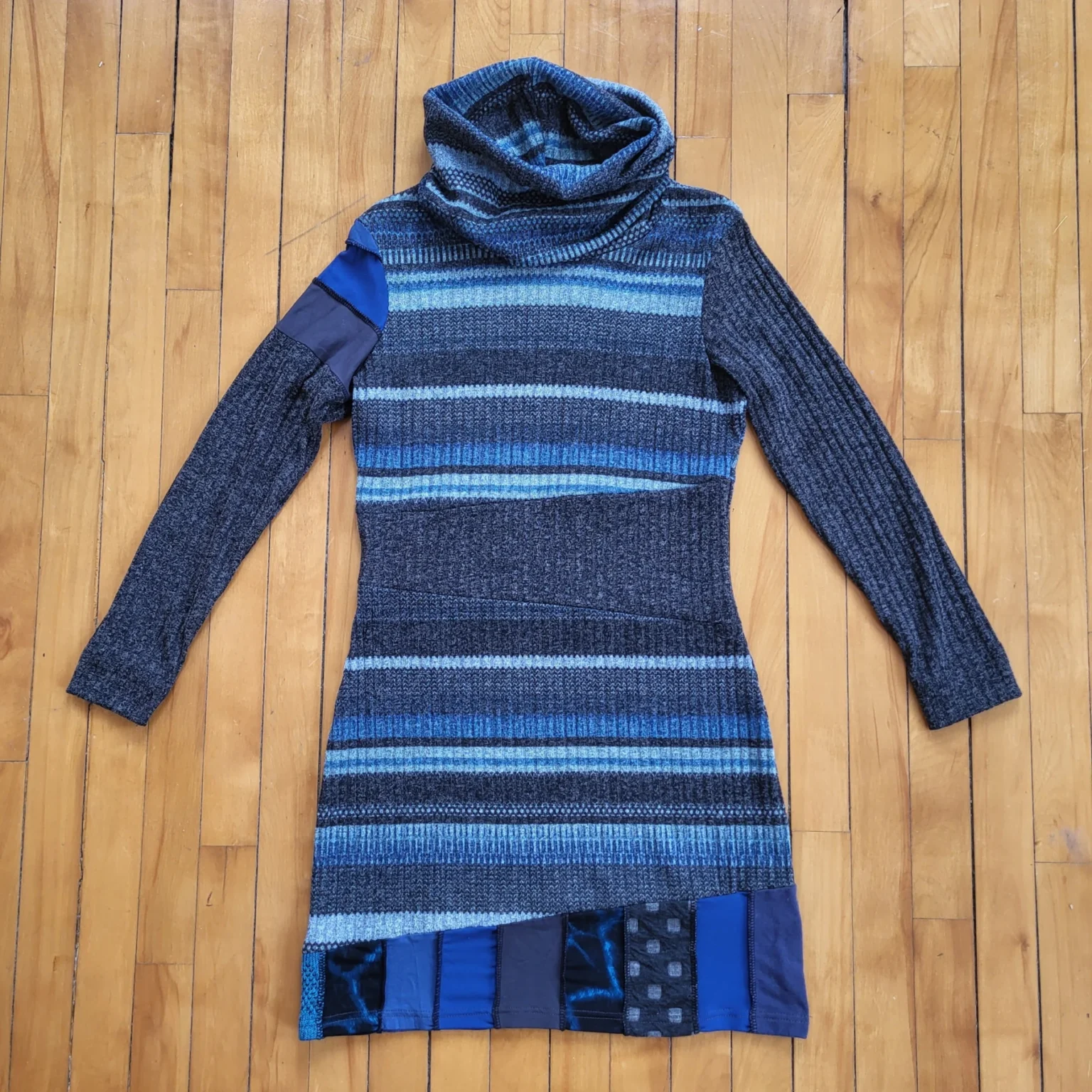 Image for Myco Anna Asymmetrical Long-Sleeved Dress Tunic