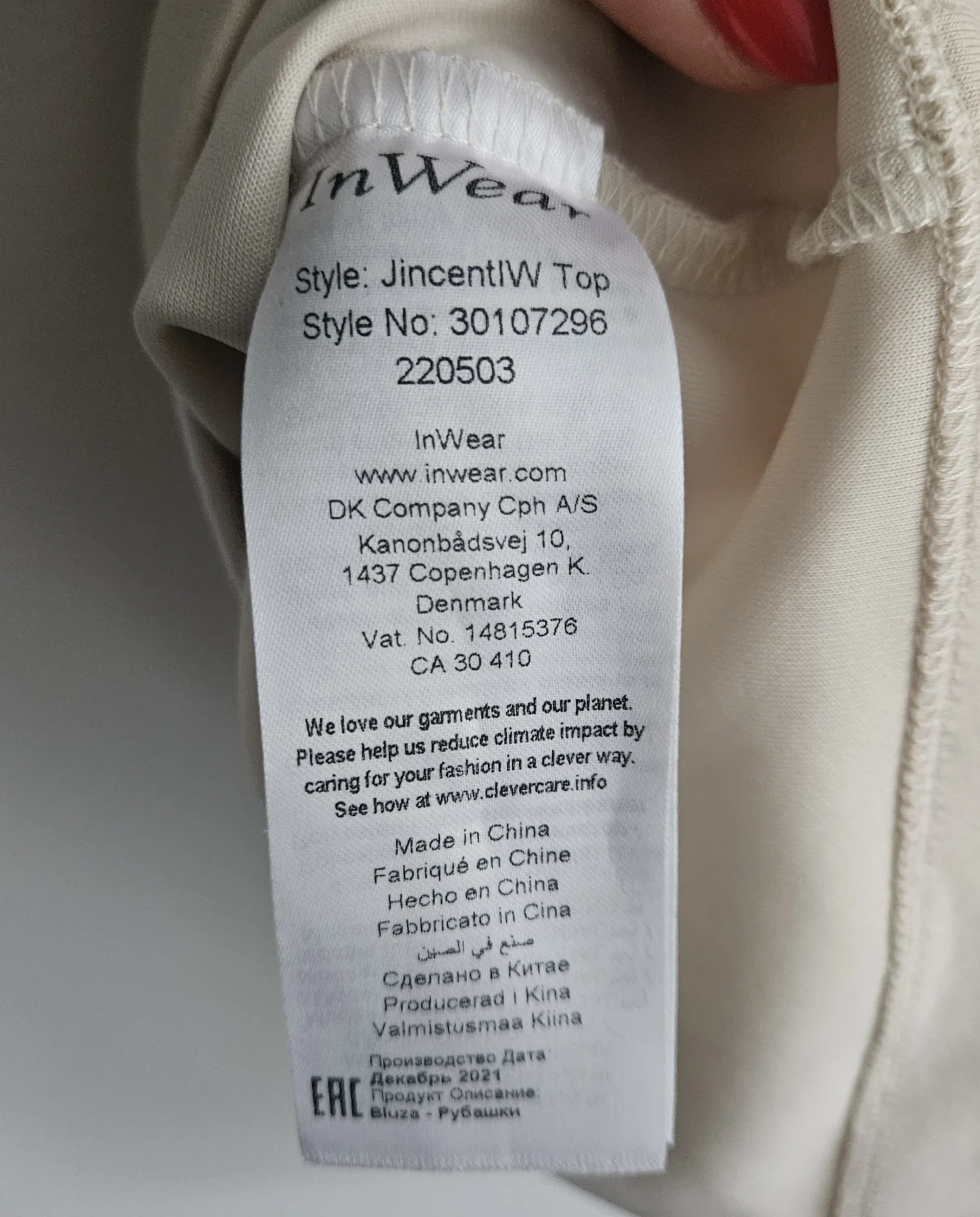 Image for 🌷Jincent Top - In Wear