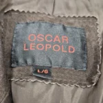 Thumbnail for Mocha-coloured suede coat