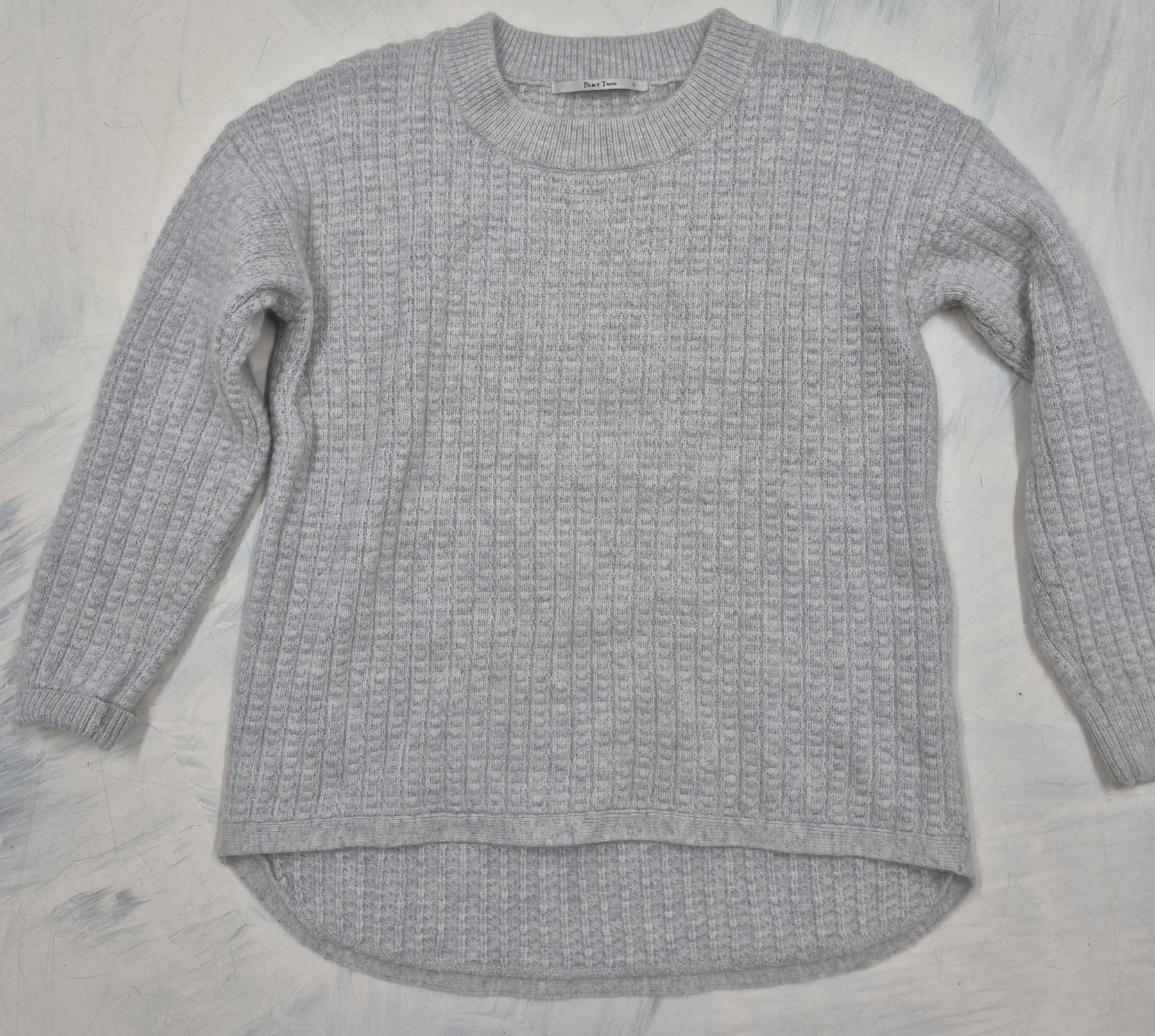 Wool and angora jumper: Part two Part Two seconde main