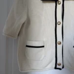Thumbnail for Massimo Dutti jumper, size S, beige and black