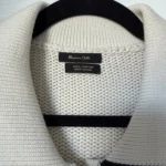 Thumbnail for Massimo Dutti jumper, size S, beige and black