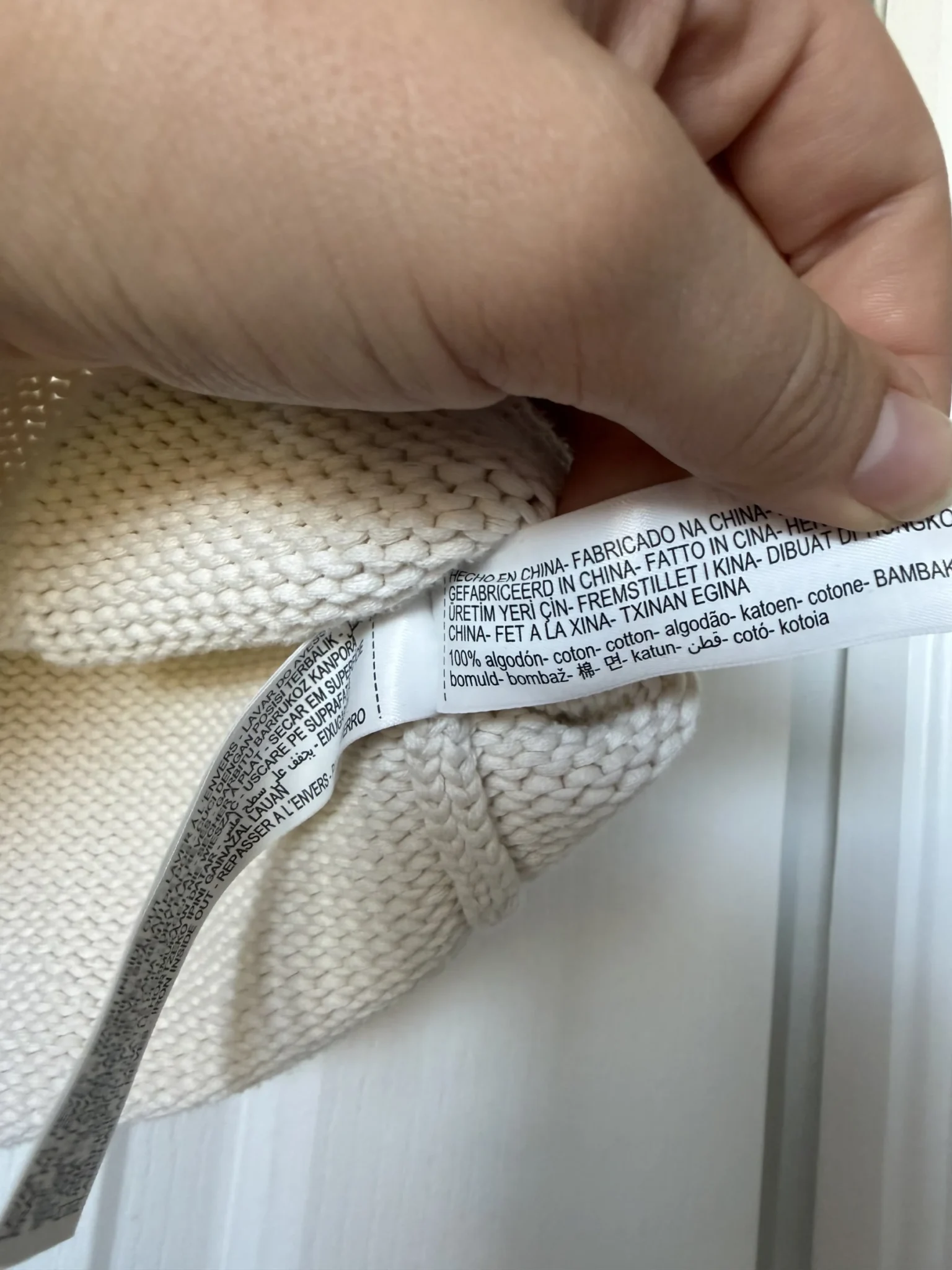 Image for Massimo Dutti jumper, size S, beige and black