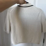 Thumbnail for Massimo Dutti jumper, size S, beige and black