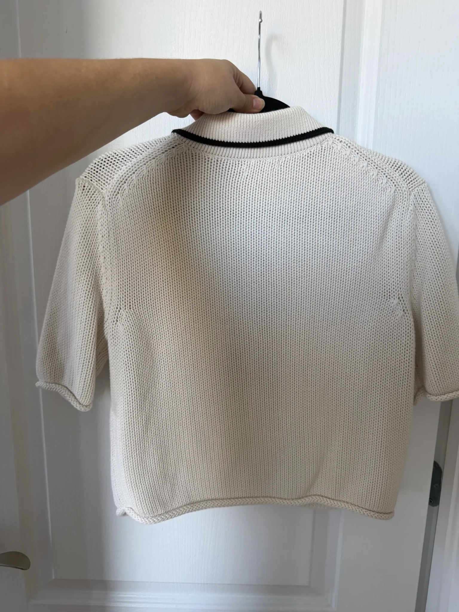 Image for Massimo Dutti jumper, size S, beige and black