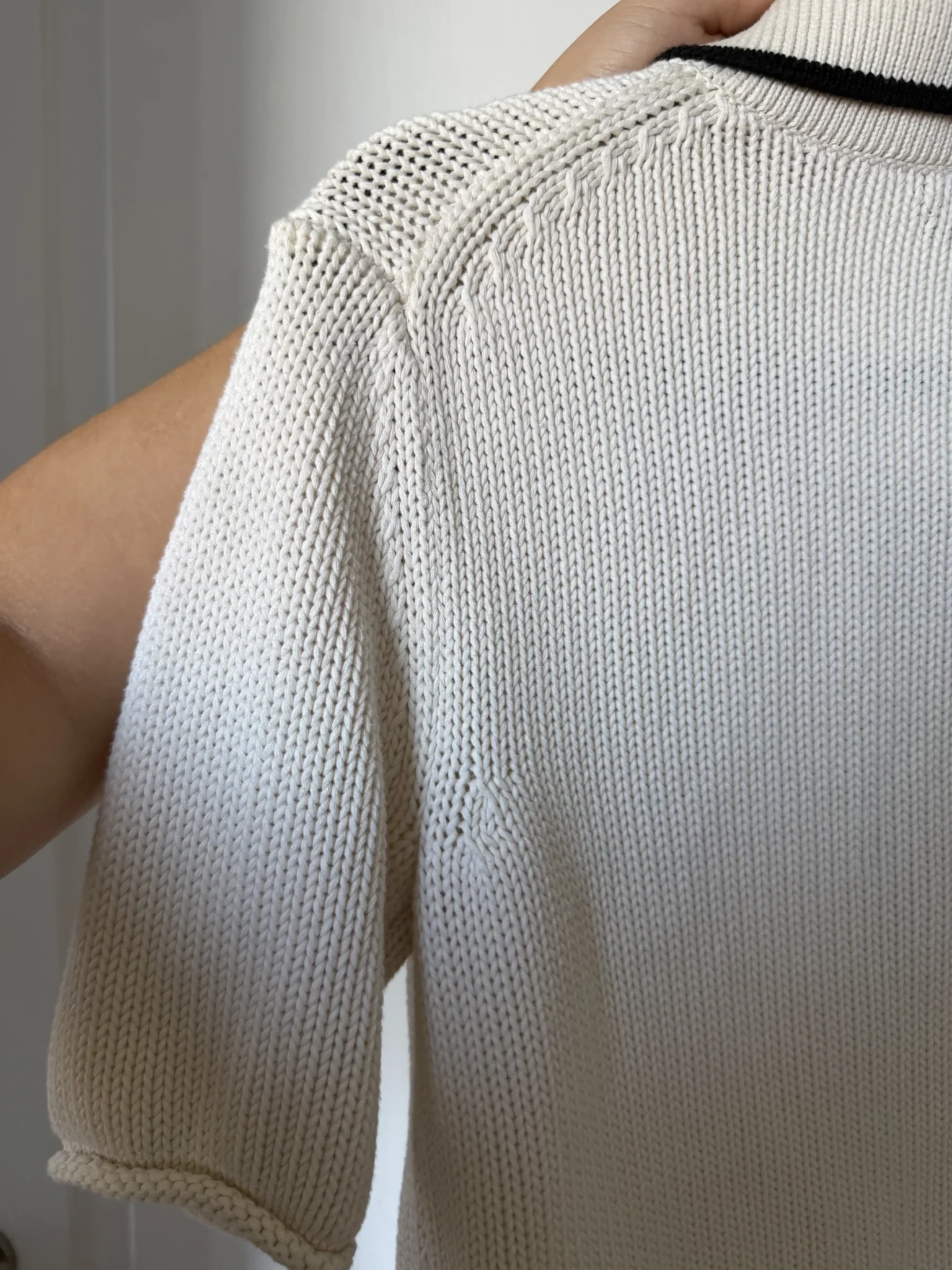 Image for Massimo Dutti jumper, size S, beige and black
