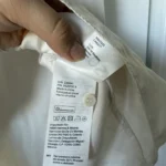 Thumbnail for COS blouse, size 10, beige with ruffles