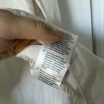 Thumbnail for COS blouse, size 10, beige with ruffles