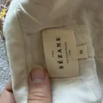 Thumbnail for Sézane Tianna silk shirt, size 38