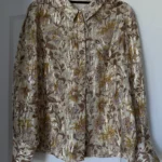 Thumbnail for Sézane Tianna silk shirt, size 38