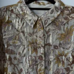 Thumbnail for Sézane Tianna silk shirt, size 38