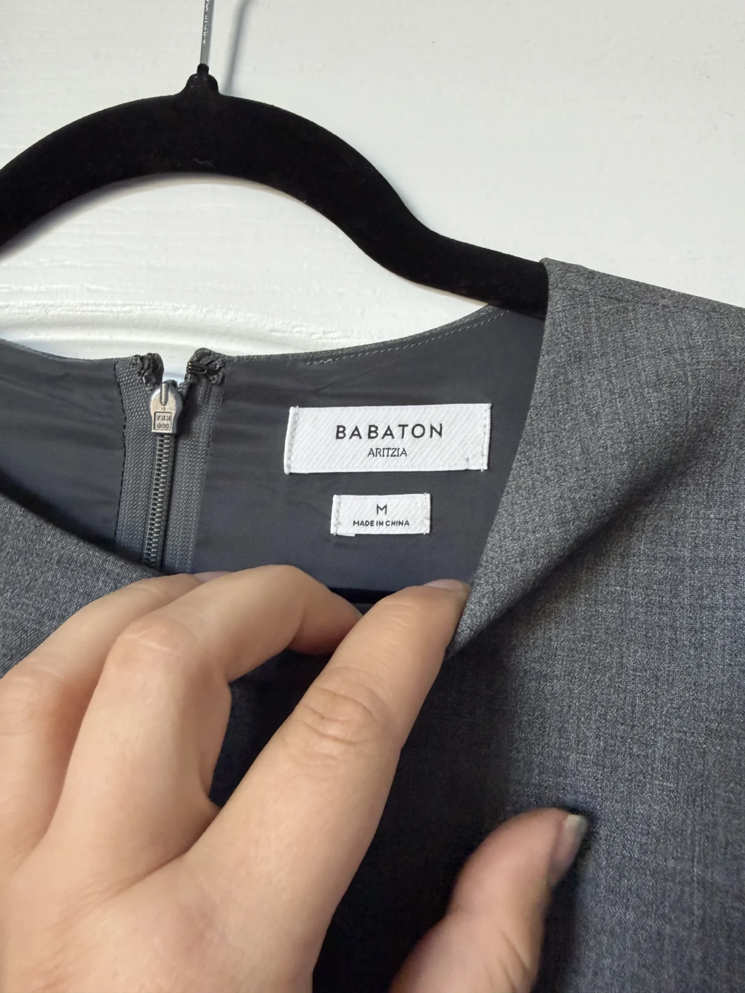 Image for Babaton Gaia dress, size M, grey
