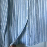Thumbnail for Maison 123 shirt, size 40 FR (M/L), light blue with white stripes