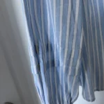 Thumbnail for Maison 123 shirt, size 40 FR (M/L), light blue with white stripes
