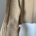 Thumbnail for Tommy Hilfiger jumper with a trucker collar, size S, light brown