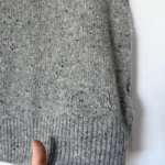 Thumbnail for Ami Paris grey sleeveless jumper, size L