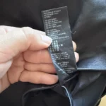 Thumbnail for The Kooples black leather skirt, size S