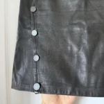 Thumbnail for The Kooples black leather skirt, size S