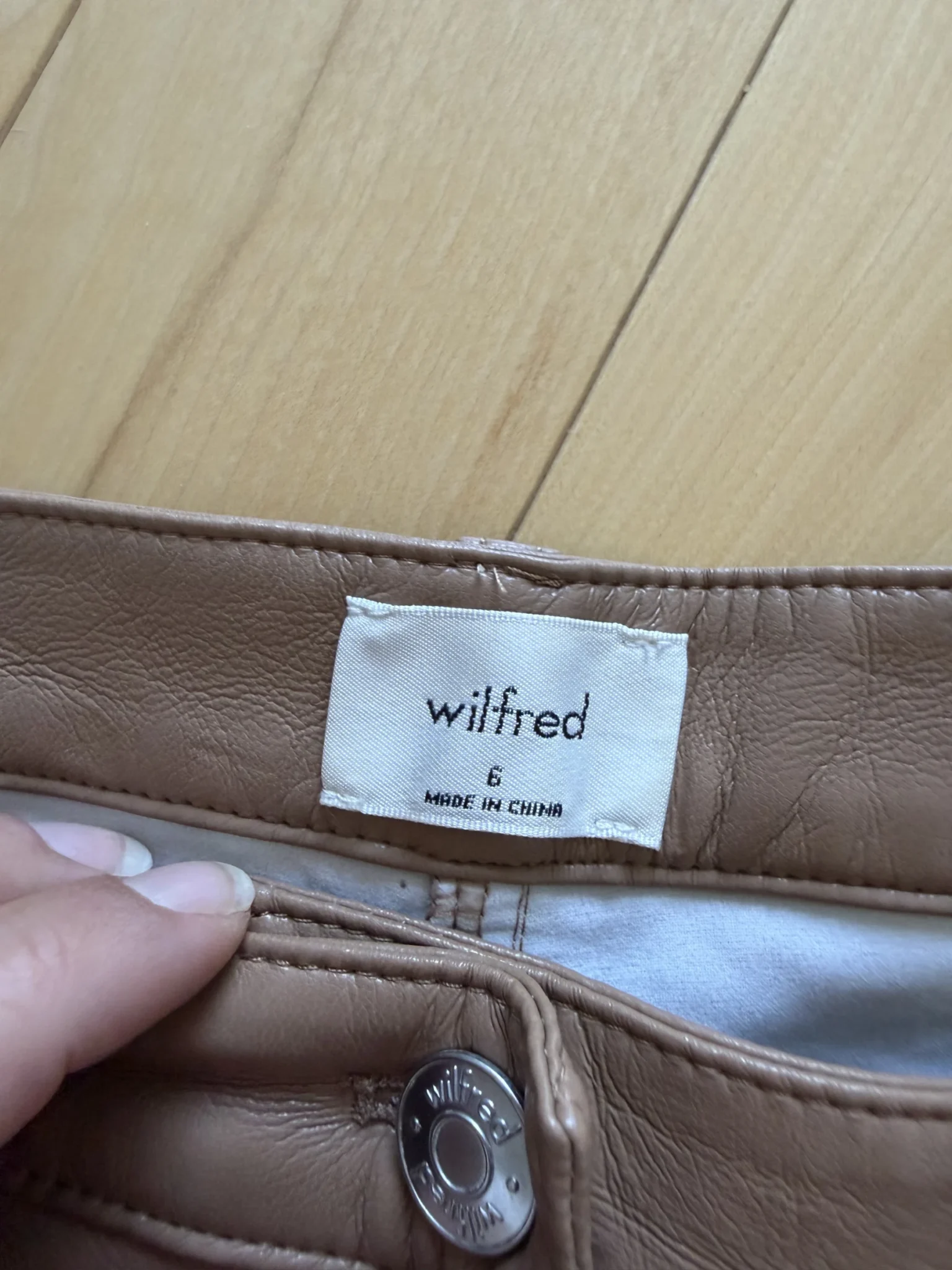 Image for Wilfred Melina Pants, brown, US size 6