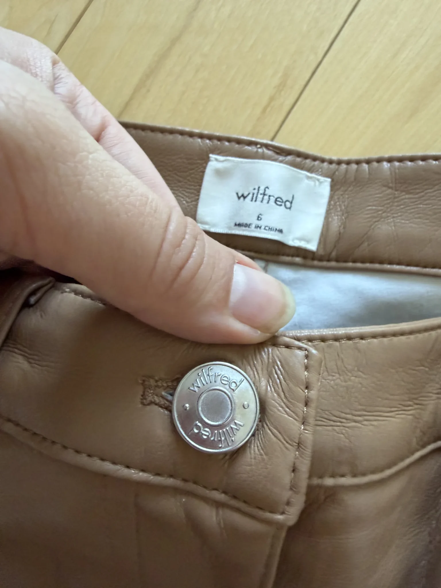 Image for Wilfred Melina Pants, brown, US size 6
