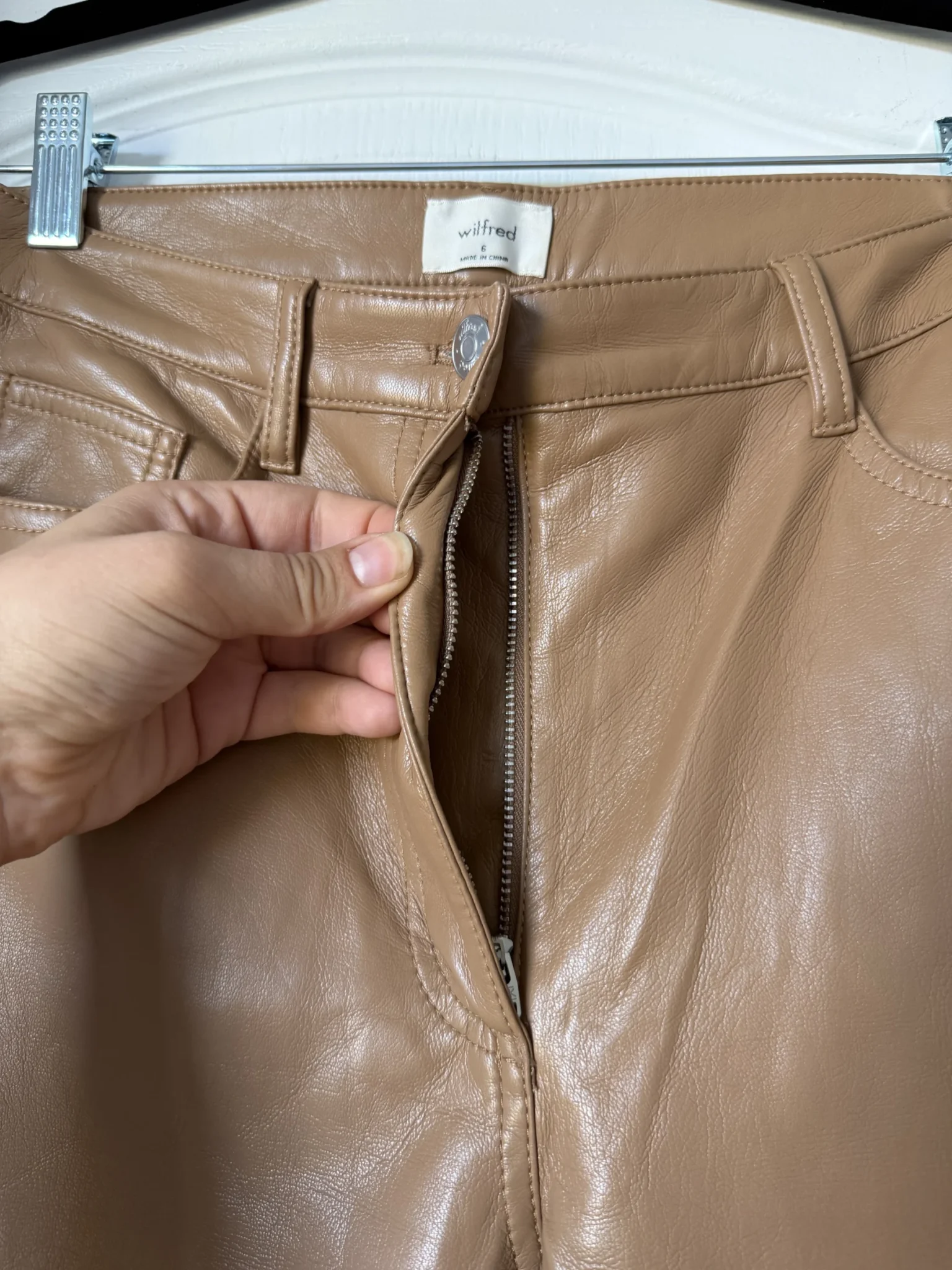 Image for Wilfred Melina Pants, brown, US size 6