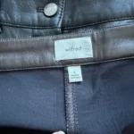 Thumbnail for Wilfred trousers, dark brown, US size 4, faux leather