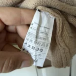 Thumbnail for United Colour of Benetton brown cable-knit jumper, size M