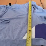 Thumbnail for Short top, crop top, long-sleeved, off-the-shoulder
