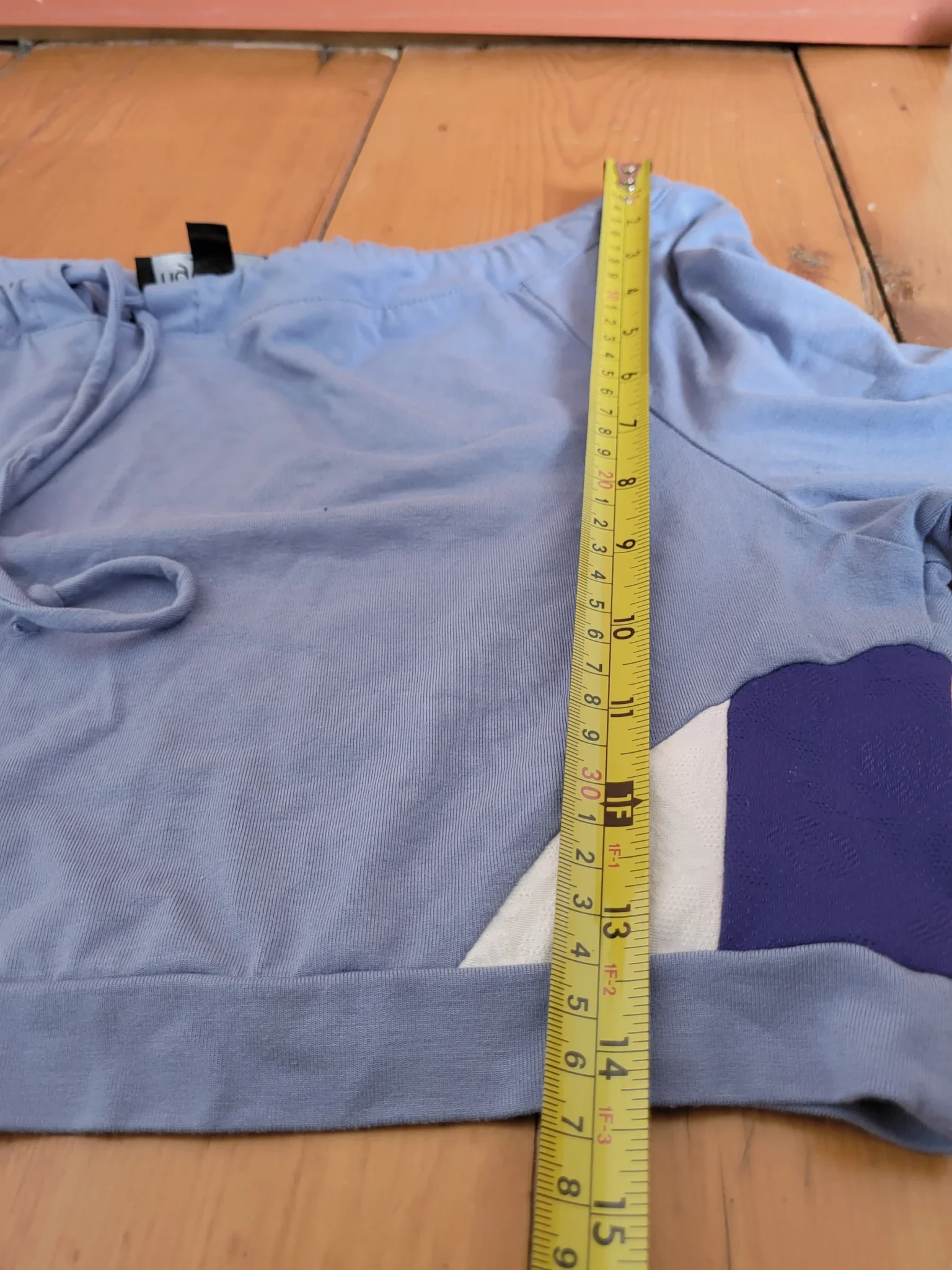 Image for Short top, crop top, long-sleeved, off-the-shoulder