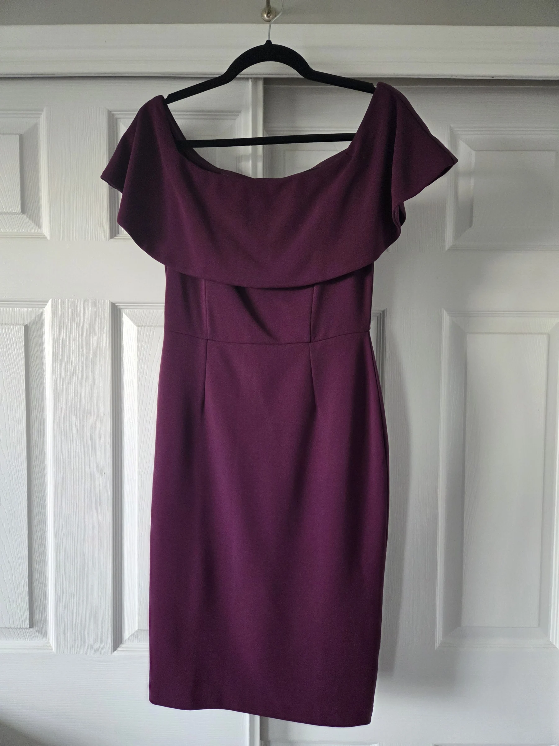 Purple-mauve off-the-shoulder dress Dynamite seconde main